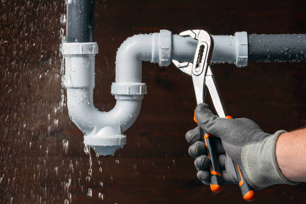Professional Gas Line Repair technician working in Andover, ME